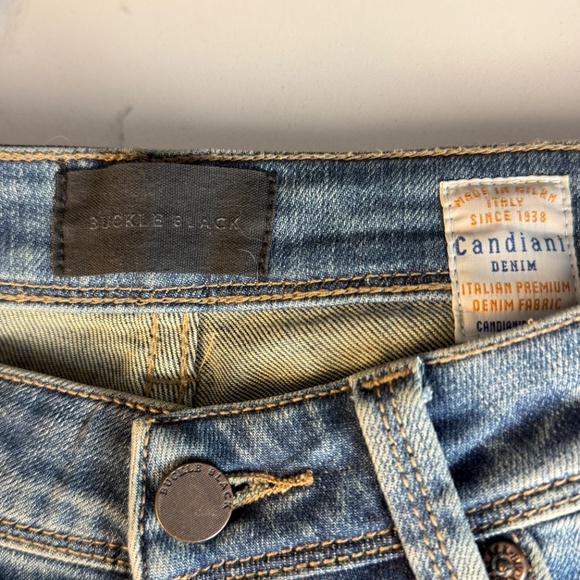 BUCKLE BLACK Exclusive Fit No. 53 Skinny Stretch Jean size 24x32 - Picture 4 of 9